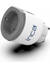 INCA IWA-283 16A Bluetooth Wi-Fi Akım Korumalı Akıllı Priz (Zamanlama,Geri Sayım,Sesle Kontrol,Güç)